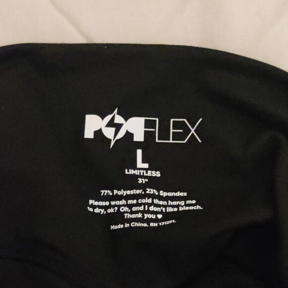POPFLEX Black Leggings - Picture 5 of 5